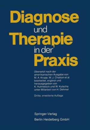 Diagnose und Therapie in der Praxis de Karl-Heinz Huhnstock