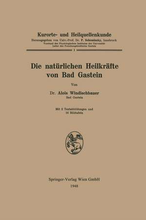 Die natürlichen Heilkräfte von Bad Gastein de Alois Windischbauer