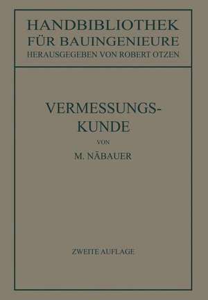 Vermessungskunde de Martin Näbauer