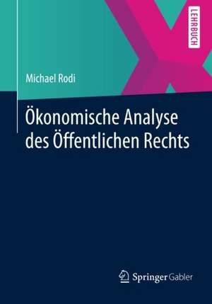 Ökonomische Analyse des Öffentlichen Rechts de Michael Rodi