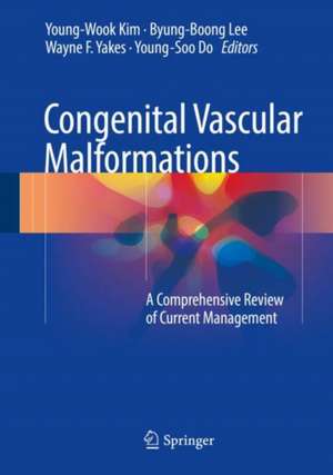 Congenital Vascular Malformations: A Comprehensive Review of Current Management de Young-Wook Kim