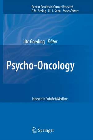 Psycho-Oncology de Ute Goerling