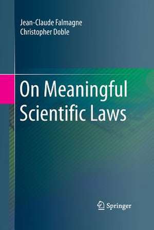 On Meaningful Scientific Laws de Jean-Claude Falmagne