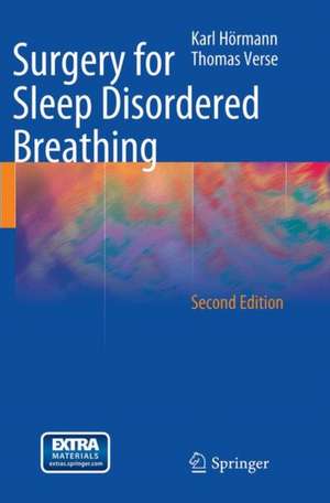 Surgery for Sleep Disordered Breathing de Karl Hörmann