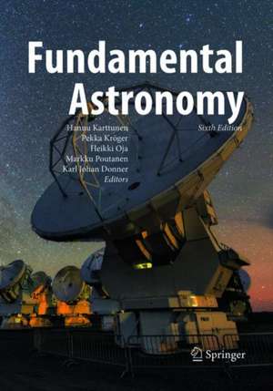 Fundamental Astronomy de Hannu Karttunen