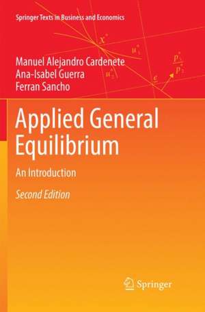 Applied General Equilibrium: An Introduction de Manuel Alejandro Cardenete