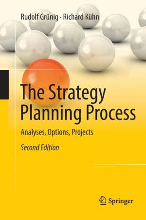 The Strategy Planning Process: Analyses, Options, Projects de Rudolf Grünig