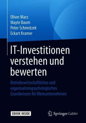 IT-Investitionen verstehen und bewerten: Betriebswirtschaftliches und organisationspsychologisches Grundwissen für Kleinunternehmen de Oliver Marz