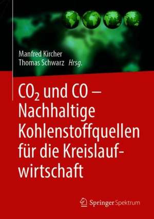 CO2 und CO – Nachhaltige Kohlenstoffquellen für die Kreislaufwirtschaft de Manfred Kircher