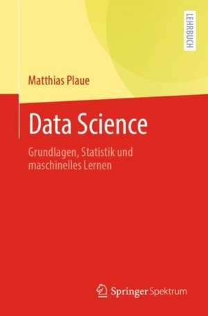 Data Science: Grundlagen, Statistik und maschinelles Lernen de Matthias Plaue