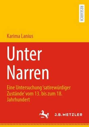 Unter Narren de Karima Lanius