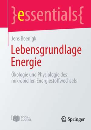 Lebensgrundlage Energie: Ökologie und Physiologie des mikrobiellen Energiestoffwechsels de Jens Boenigk