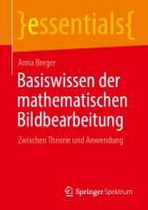 Basiswissen der mathematischen Bildbearbeitung: Zwischen Theorie und Anwendung de Anna Breger