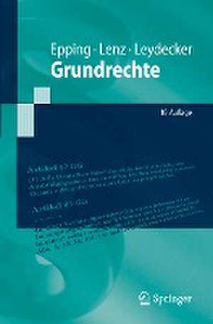 Grundrechte de Volker Epping