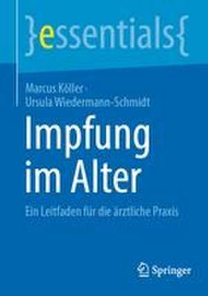 Impfen im Alter de Marcus Köller