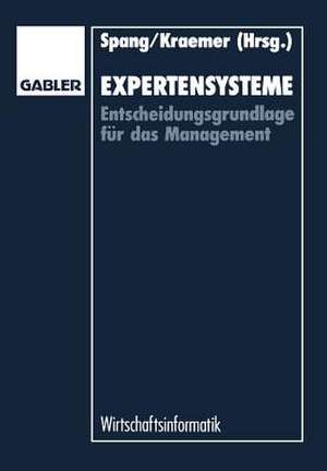 Expertensysteme: Entscheidungsgrundlage für das Management de NA Spang