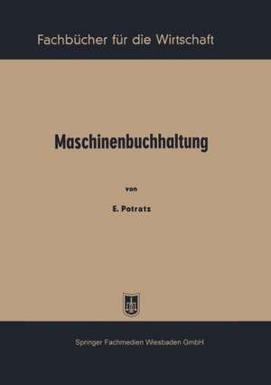 Maschinenbuchhaltung de Erich Potratz