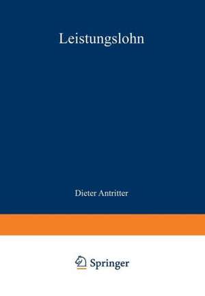 Leistungslohn de Hermann Böhrs