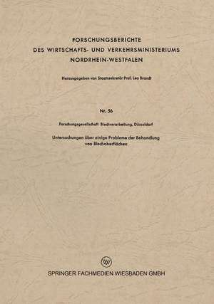 Untersuchungen über einige Probleme der Behandlung von Blechoberflächen de Kenneth A. Loparo