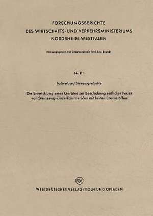 Die Entwicklung eines Gerätes zur Beschickung seitlicher Feuer von Steinzeug-Einzelkammeröfen mit festen Brennstoffen de Kenneth A. Loparo