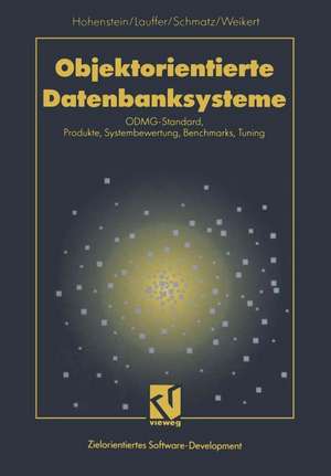 Objektorientierte Datenbanksysteme: ODMG-Standard, Produkte, Systembewertung, Benchmarks, Tuning de Uwe Hohenstein