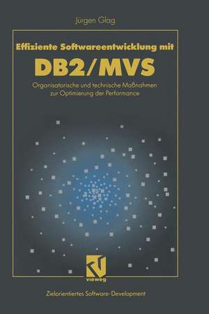 Effiziente Softwareentwicklung mit DB2/MVS: Organisatorische und technische Maßnahmen zur Optimierung der Performance de Jürgen Glag