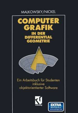 Computergrafik in der Differentialgeometrie: Ein Arbeitsbuch für Studenten inklusive objektorientierter Software de Eberhard Malkowsky