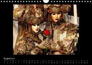 Carnevale di Venecia (Wandkalender 2016 DIN A4 quer) de Peter Krautner