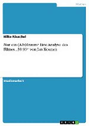 Nur ein (Alb)Traum? Eine Analyse des Filmes "39,90" von Jan Kounen de Hilke Räuschel