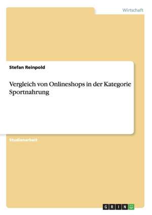 Vergleich von Onlineshops in der Kategorie Sportnahrung de Stefan Reinpold