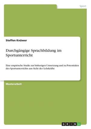 Durchgängige Sprachbildung im Sportunterricht de Steffen Knüwer