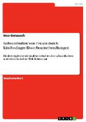 Lohneinbußen von Frauen durch kindbedingte Erwerbsunterbrechungen de Insa Genausch