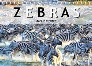 Zebras, Stars in Streifen (Tischkalender 2023 DIN A5 quer) de Robert Styppa