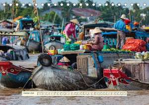 Vietnam - eine wunderbare Reise (Tischkalender 2024 DIN A5 quer), CALVENDO Monatskalender de Roland Brack