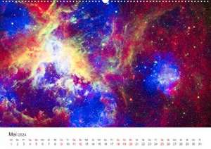 Nebel & Galaxien - Faszination Weltraum (Wandkalender 2024 DIN A2 quer), CALVENDO Monatskalender de M. Scott