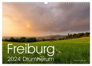 Freiburg, Drumherum (Wandkalender 2024 DIN A3 quer), CALVENDO Monatskalender de David Gysel Lenk