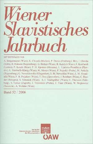 Wiener Slavistisches Jahrbuch