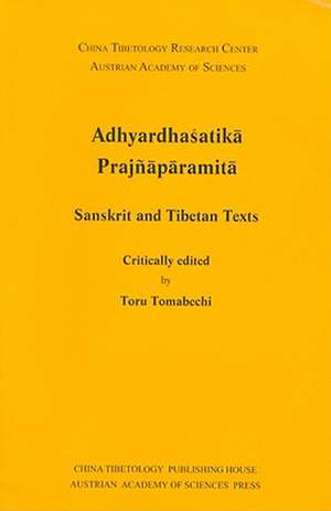 Adhyardhasatika Prajnaparamita de Toru Tomabechi