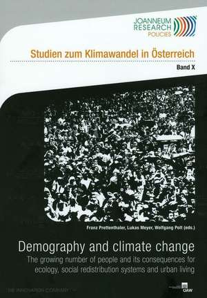 Demography and Climate Change de Lukas Meyer