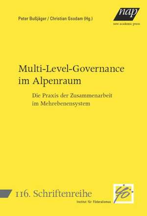 Multi-Level-Governance im Alpenraum de Peter Bußjäger