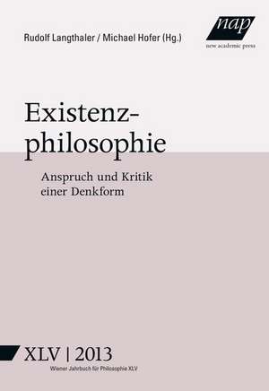 Existenzphilosophie de Michael Hofer