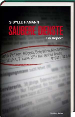 Saubere Dienste de Sibylle Hamann