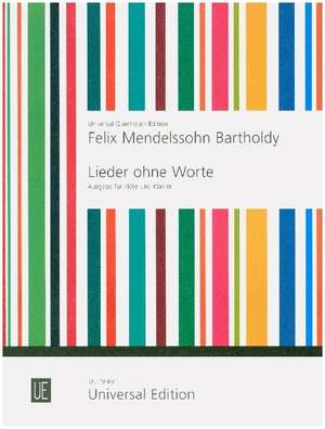 Lieder ohne Worte de Felix Mendelssohn Bartholdy