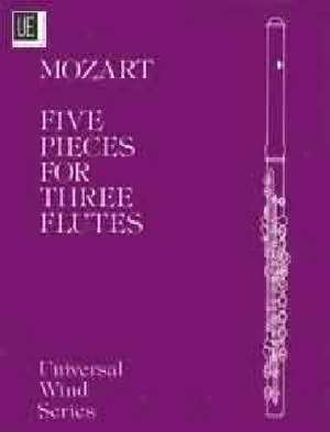 5 Stücke de Wolfgang Amadeus Mozart
