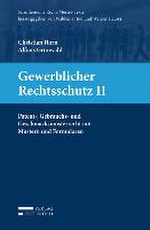 Gewerblicher Rechtsschutz II de Christian Horn