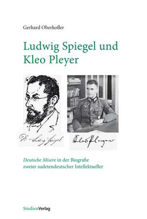 Ludwig Spiegel und Kleo Pleyer de Gerhard Oberkofler