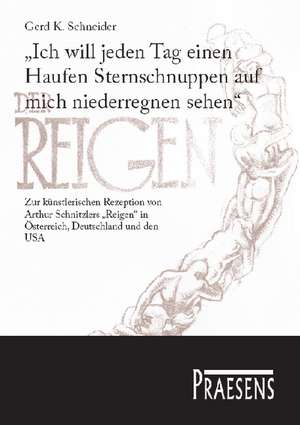 "Ich will jeden Tag einen Haufen Sternschnuppen auf mich niederregnen sehen" de Gerd K. Schneider