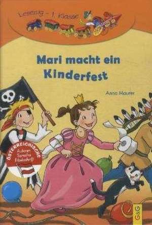 Mari macht ein Kinderfest de Anna Maurer