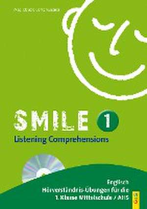 Smile - Listening Comprehension 1 mit CD de Claudia Lichtenwagner