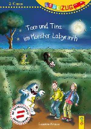 LESEZUG/2. Klasse: Tom und Tina im Monster-Labyrinth de Susanne Knauss